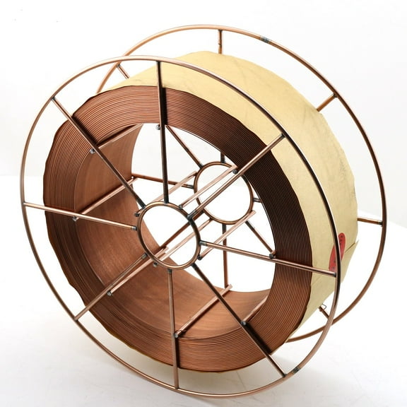 WeldingCity Mild Steel MIG Welding Wire ER70S-6 30-Lb Roll 0.035" (0.9mm) 12"-steel spool