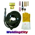 thumbnail image 1 of WeldingCity WP-26F-12R Complete Ready-to-Go Package Flex-Head 12.5' 200 Amp Air-Cooled TIG Welding Torch, 1 of 1