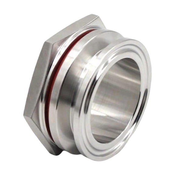 Weldless Bulkhead Stainless Steel SS304 1.5"/2" Tri Clamp Kettle Bulkhead FP1.5 inch