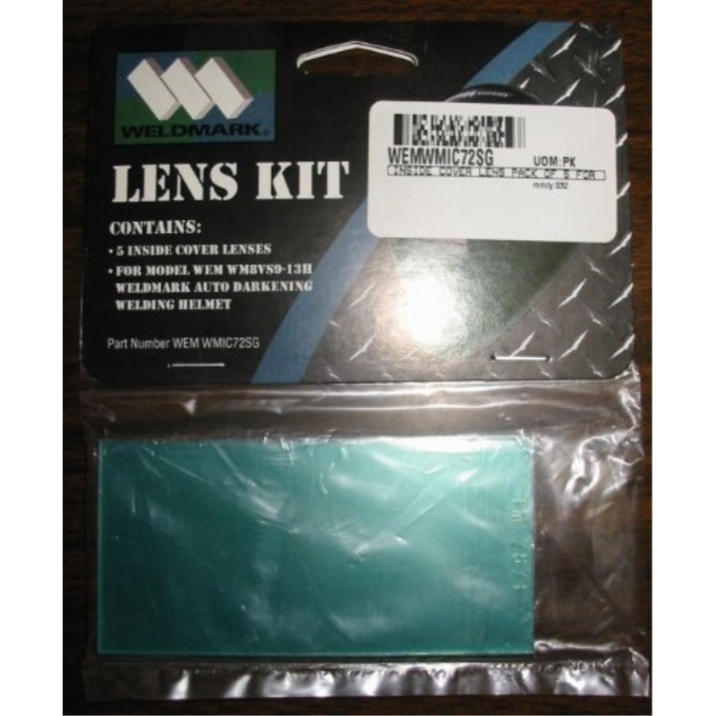 Weldmark Inside Lenses for Black, Red Flames & Blue Flames Welding Helmets