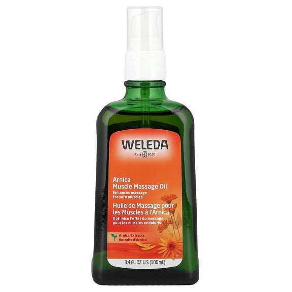 Weleda Arnica Muscle Massage Oil - 3.4 fl oz