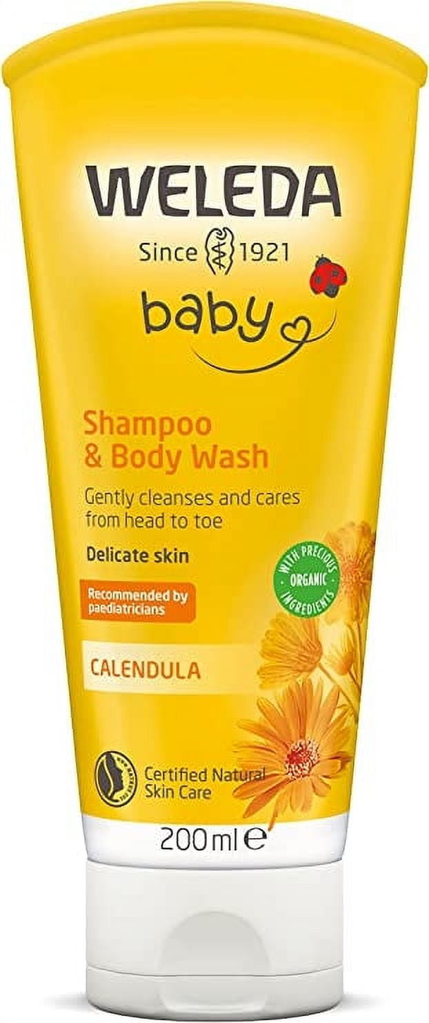 Weleda calendula shampoo & body store wash 200ml