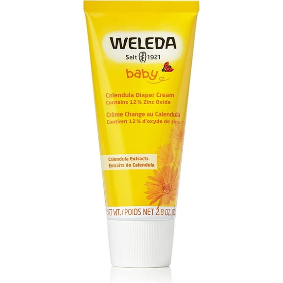 Weleda, Baby & Child, Calendula Diaper Rash Cream, 2.8 oz (81 g) - 2 Packs