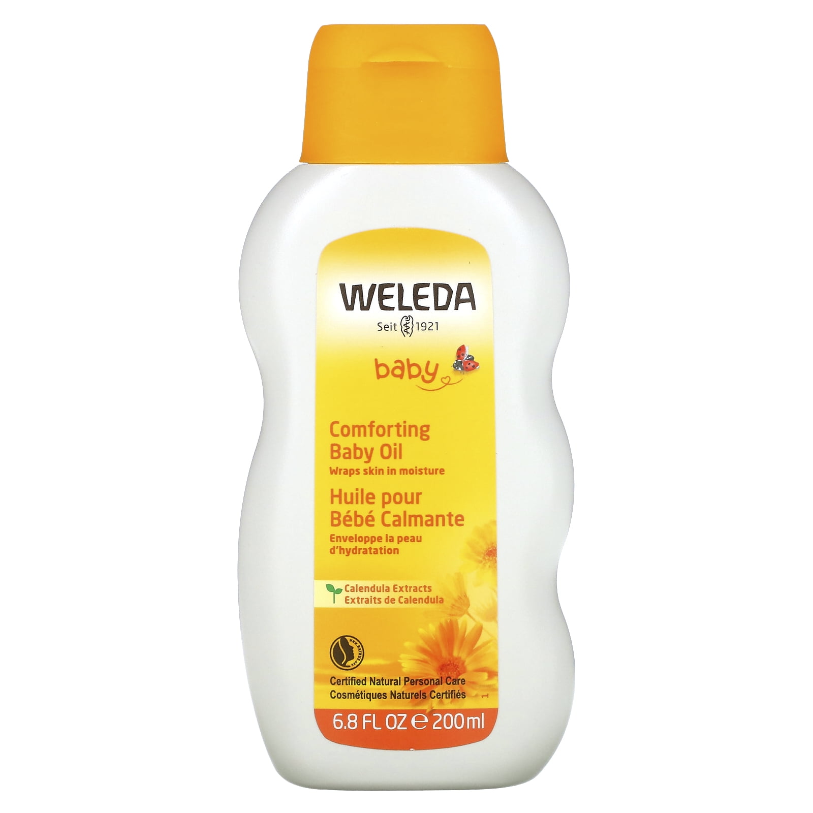 Weleda Baby, Comforting Baby Oil, Calendula Extracts, 6.8 fl oz (200 ml) 
