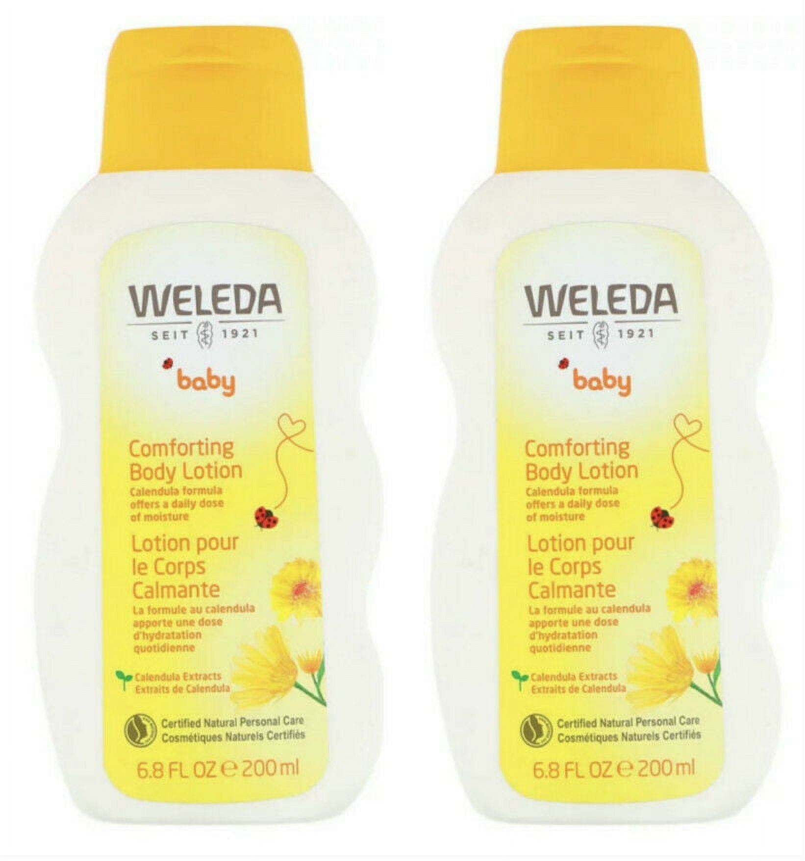 Weleda, Baby, Comforting Body Lotion, Calendula, 6.8 fl oz (200 ml) -  2Packs 
