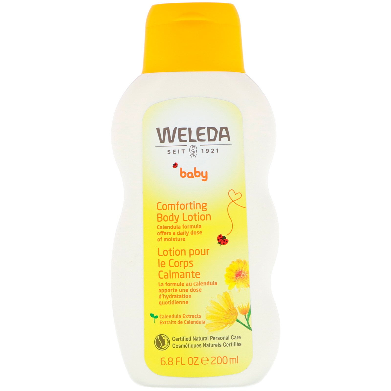 Weleda Baby Comforting Body Lotion with Calendula Extracts, 6.8 fl oz