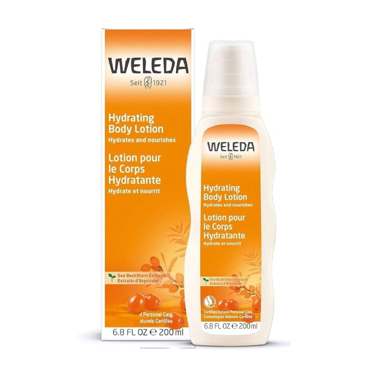 Weleda Hydrating Sea Buckthorn Body HYZ01 Lotion, 6.8 Fluid Ounces
