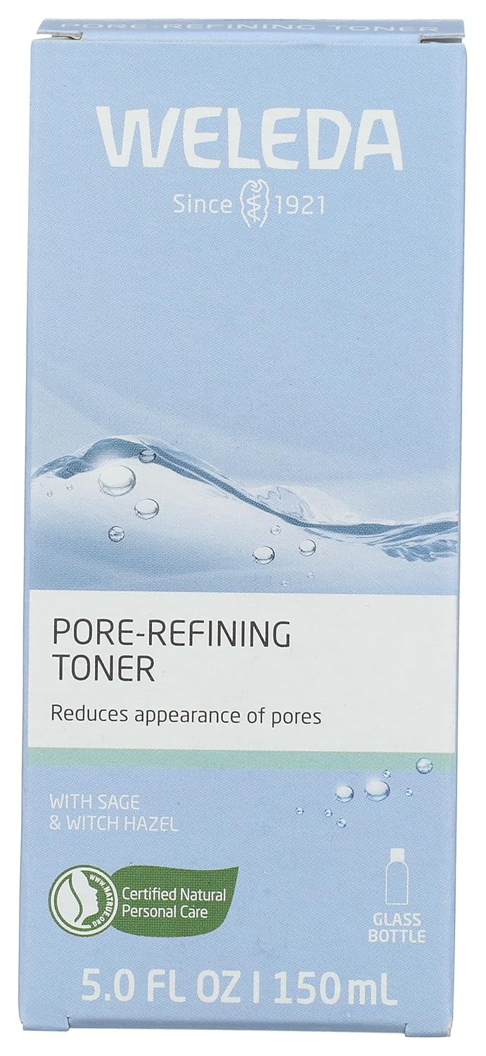 Weleda Pore Refining Toner With Sage & Witch Hazel, 5 fl oz (150 ml)
