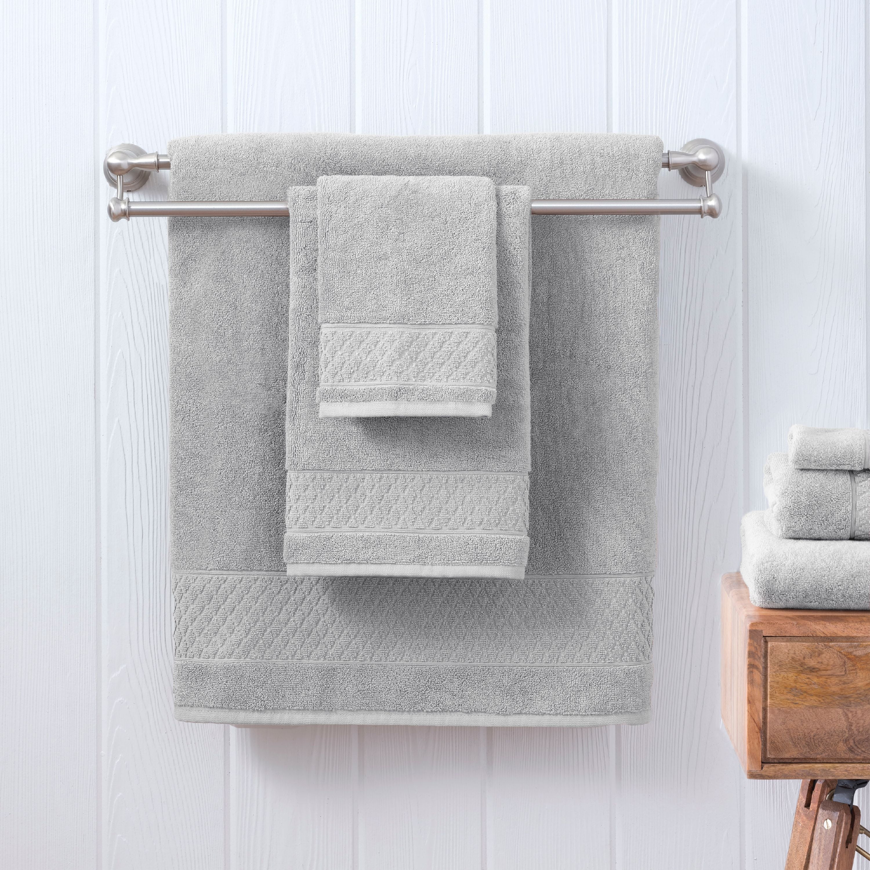 Purely Indulgent 100% Hydrocotton | Includes: 2 Luxury Bath Towels, 2 Hand Towels & 2 Washcloths | Quality, Ultra Soft Towel Set | 6 Piece Set