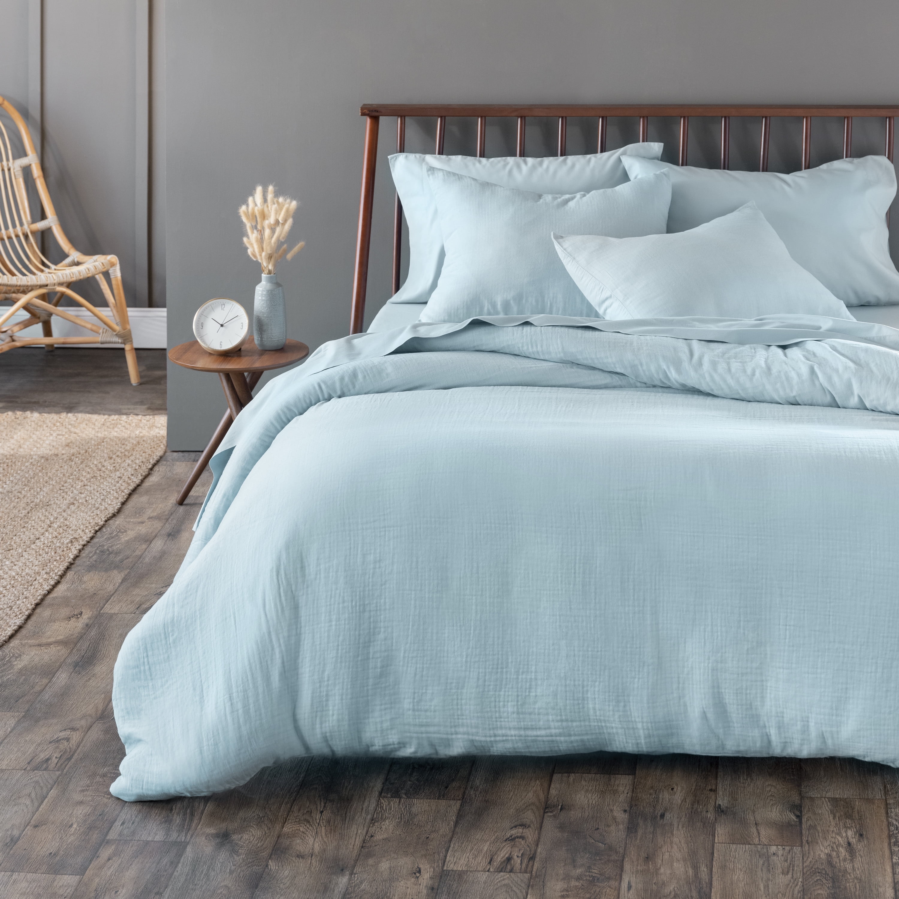 Welhome Reese 100% Cotton Duvet Cover Set