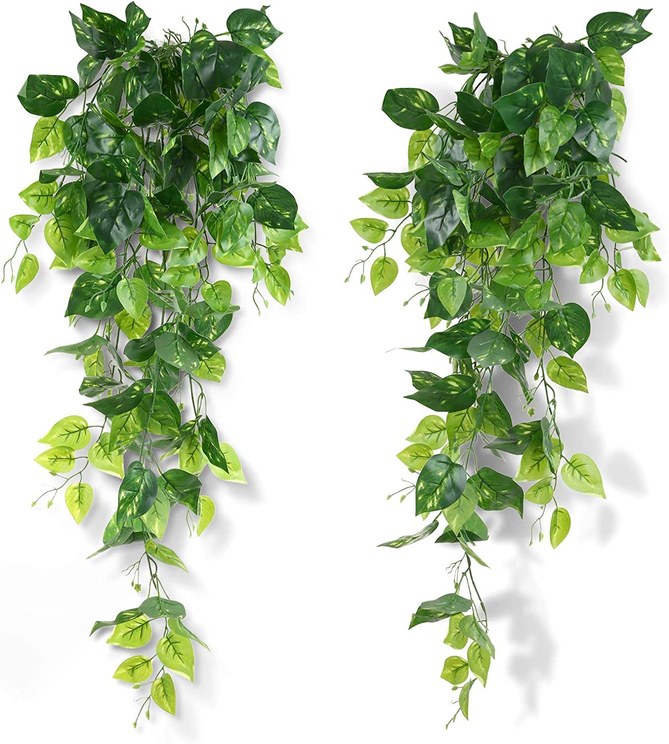 Well Art Gallery Pack Of 2 Artificial Plant Rattan Artificial Ivy