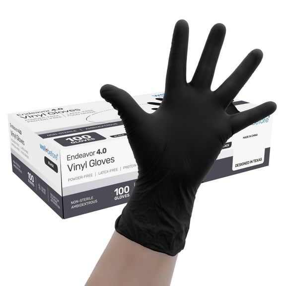 Well Before Disposable Synmax Non-Exam Gloves 4.0g, Powder-Free, Medium, 100pcs
