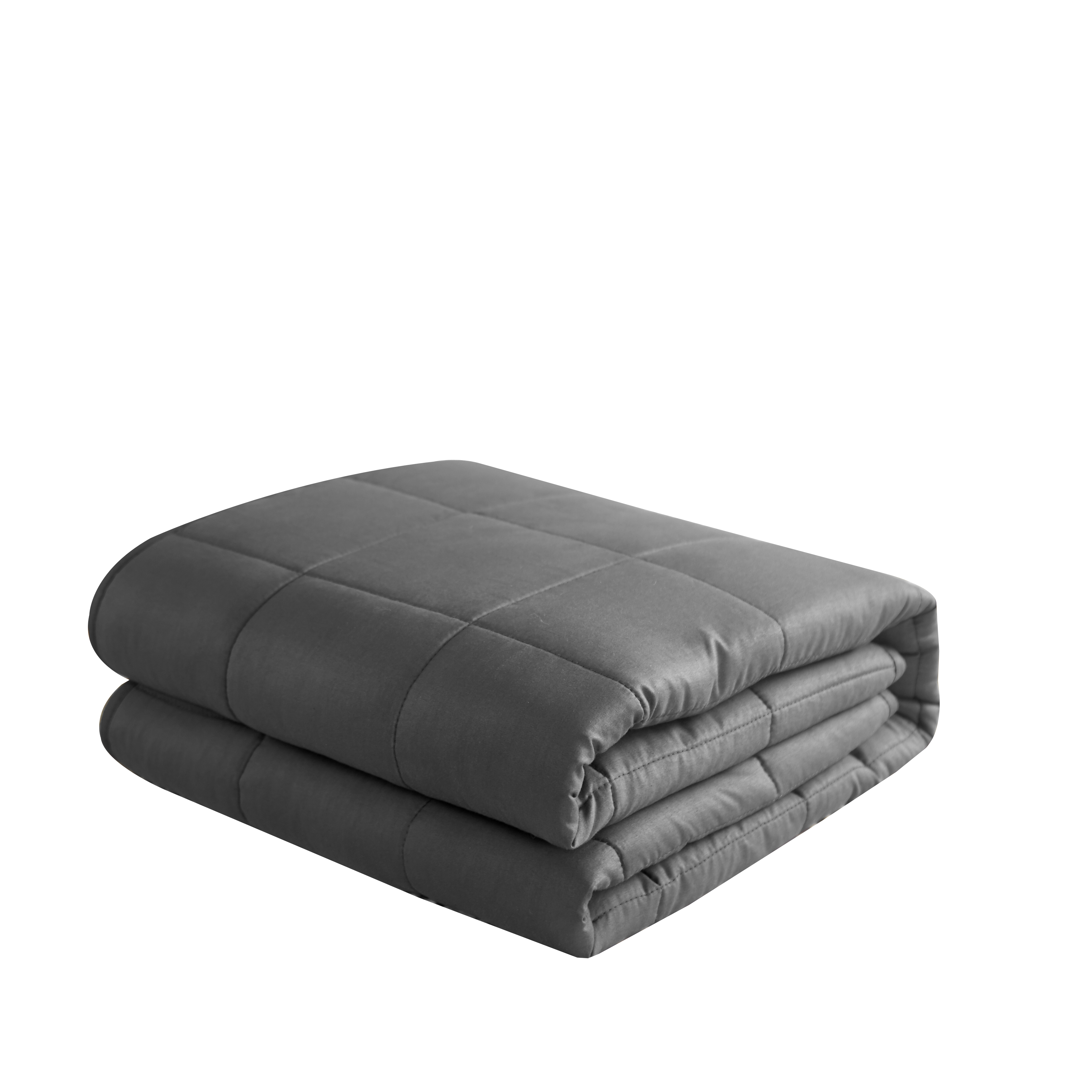 Well Being 20lb Soft Weighted Blanket, Queen, Gray - image 1 of 10