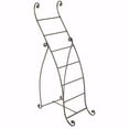 thumbnail image 1 of Well Designed Standing Metal Towel Rack, Silver, 1 of 2