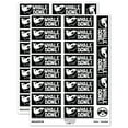 thumbnail image 1 of Well Done Killer Whale Teacher Student School Sticker Set - Black - Gloss Finish - 2.00" Large, 1 of 7