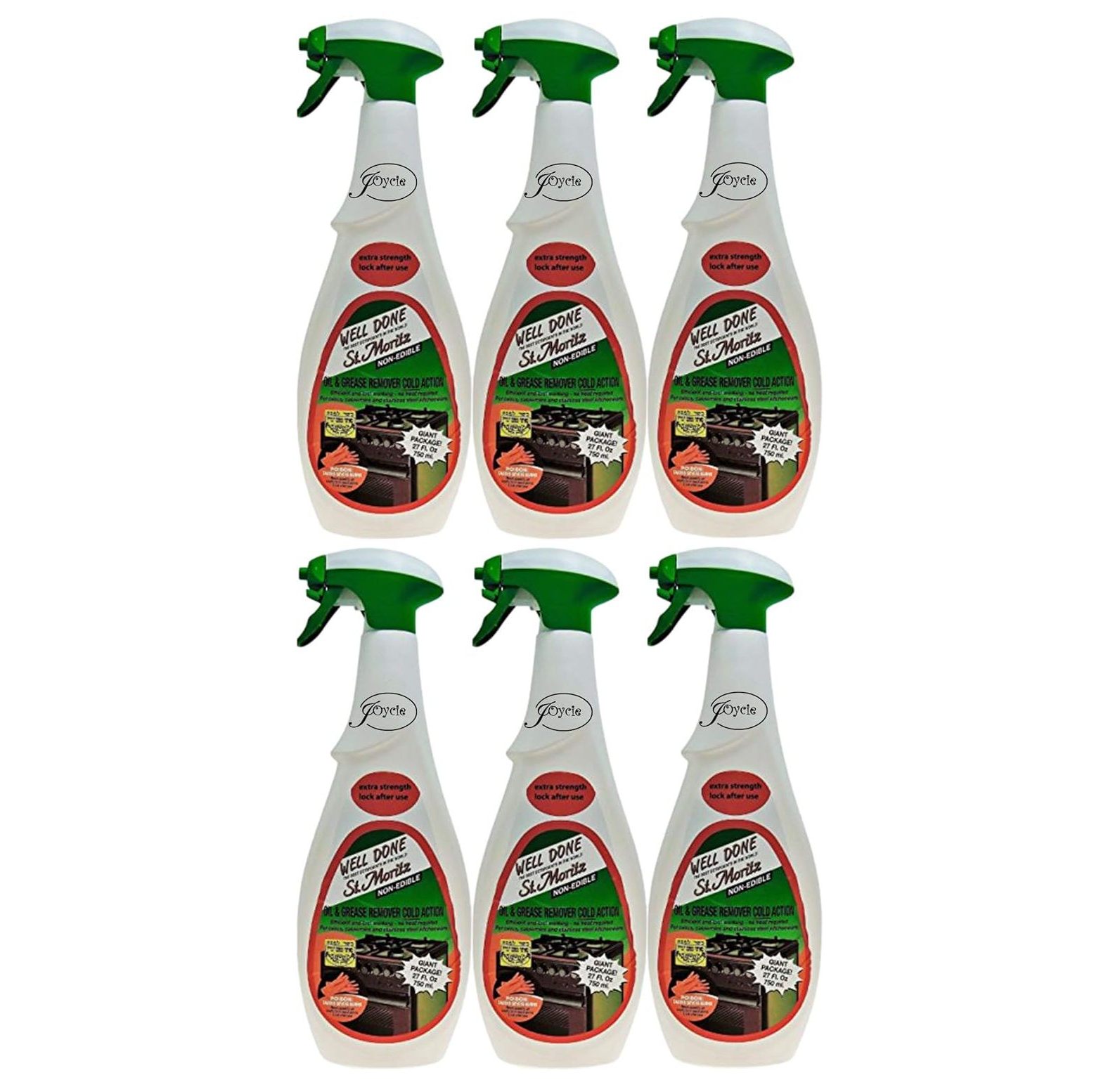 Well Done St. Moritz by Joycie Oil & Grease Remover Cold Action Kosher