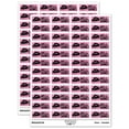 thumbnail image 1 of Well Done Steak Teacher Student School Sticker Set - Light Pink - Gloss Finish - 1.25" Mini, 1 of 7