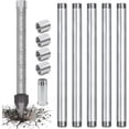 Well Drive Point Kit, 1-1/4 Inch Sand Point Well and 5 Pack Drive Well ...