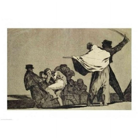 Well Known Folly Poster Print by Francisco De Goya - 24 x 18 in.