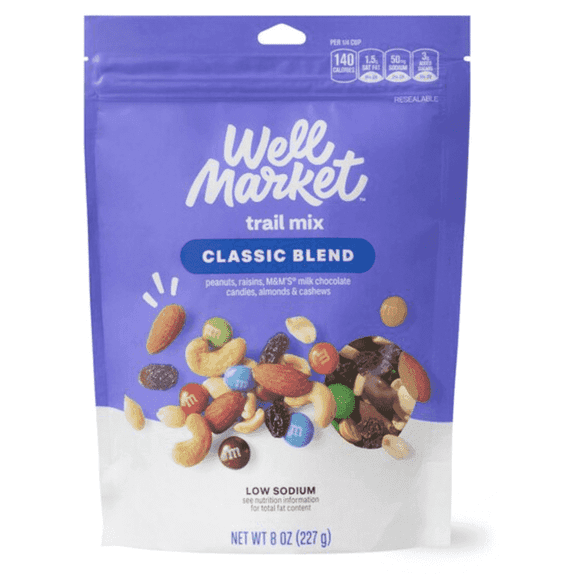 Well Market Trail Mix, Classic Blend, 8 oz