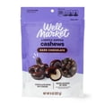 thumbnail image 1 of Well Market Lightly Dipped Dark Chocolate Cashews, 8 oz, 1 of 3