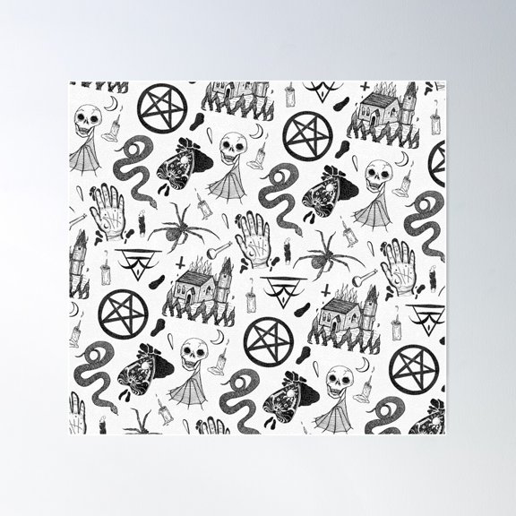 Well Maybe It'S Witchcraft Poster Wall Art, Modern Wall Decor For Living Room Bedroom, 16x16 UNFRAMED