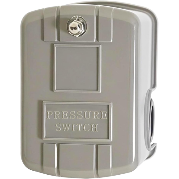 Well Pump Pressure Switch 40-60 PSI, Adjustable Differential, 1/4" NPT, Compatible with Square D 9013FSG2/Pumptrol, Low Pressure Cut-Off, Automatic Water Pump Switch