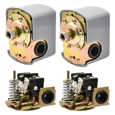 Pessure Switch For Well Pump, 40-60Psi Water Pressure Switch Adjustable Differential, 1/4 Inch Female NPT Water Pressure