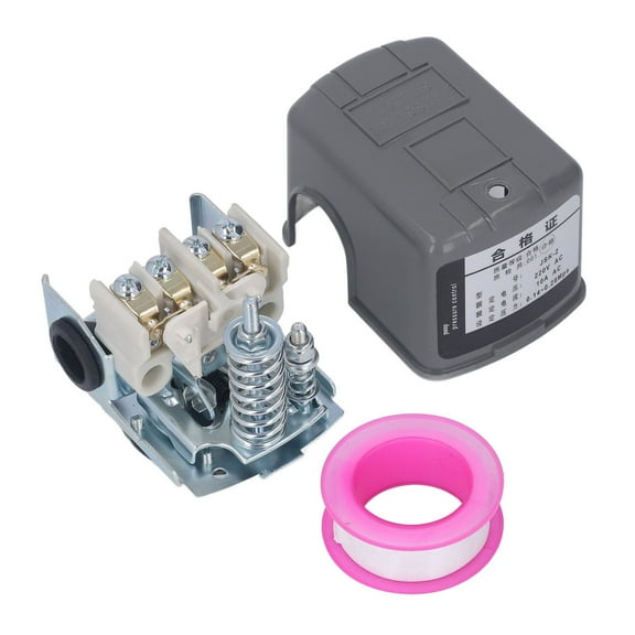 Well Pump Pressure Switch Adjustable Water Control 3/8in NPT Female Thread 220VAC