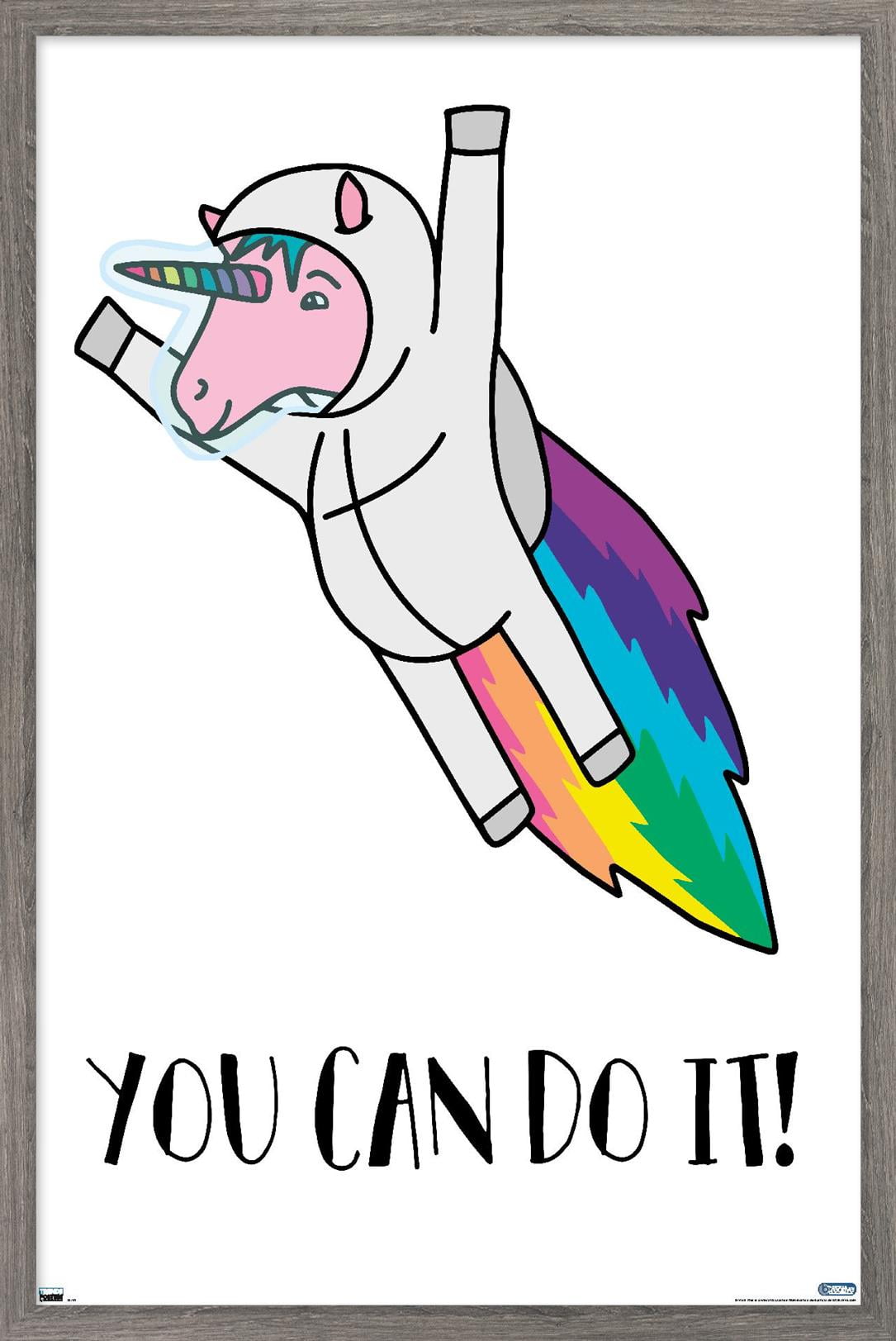 Well This Is Awkward - Uninaut Wall Poster, 14.725" x 22.375" Framed