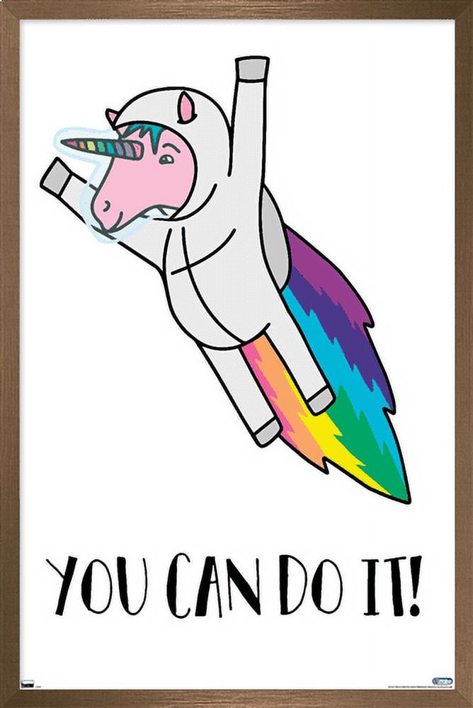 Well This Is Awkward - Uninaut Wall Poster, 14.725" x 22.375" Framed