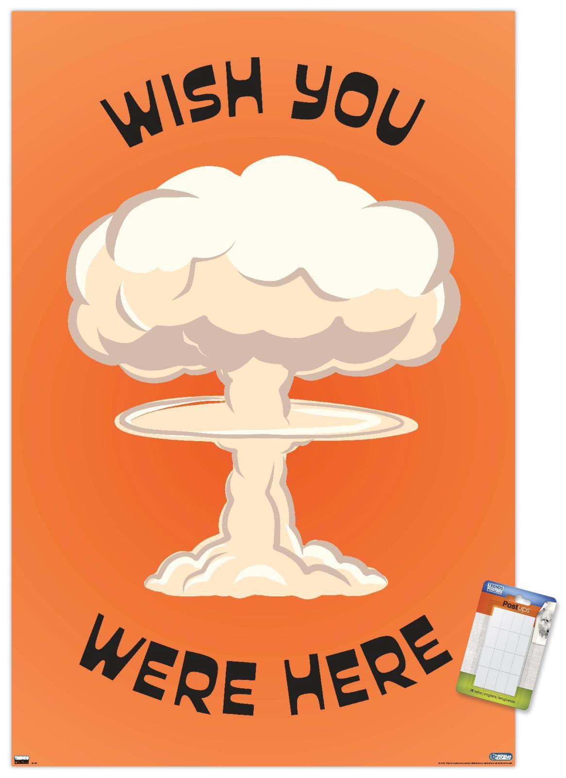 Well This Is Awkward - Wish You Were Here Wall Poster, 14.725" x 22.375"