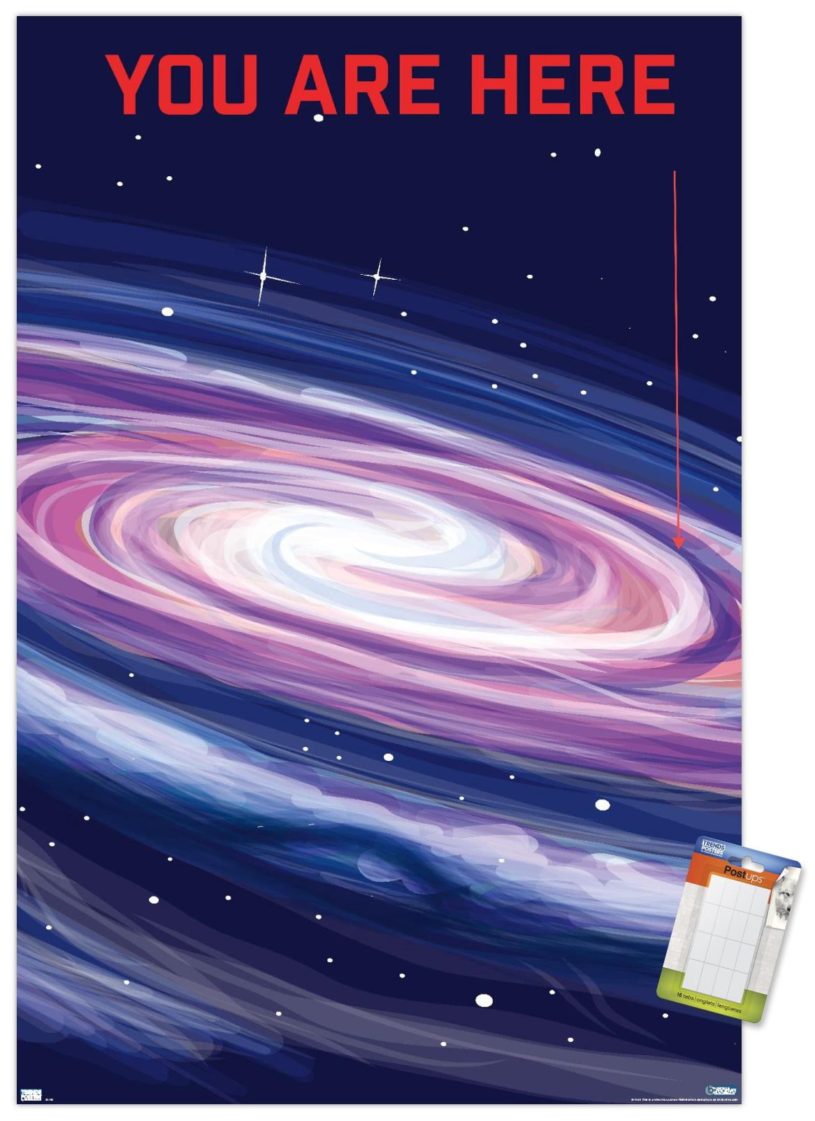 Well This Is Awkward - You Are Here Wall Poster, 14.725" x 22.375"