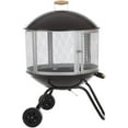 thumbnail image 1 of Well Traveled 28 Patio 45.7" Portable Outdoor Fireplace, 1 of 5