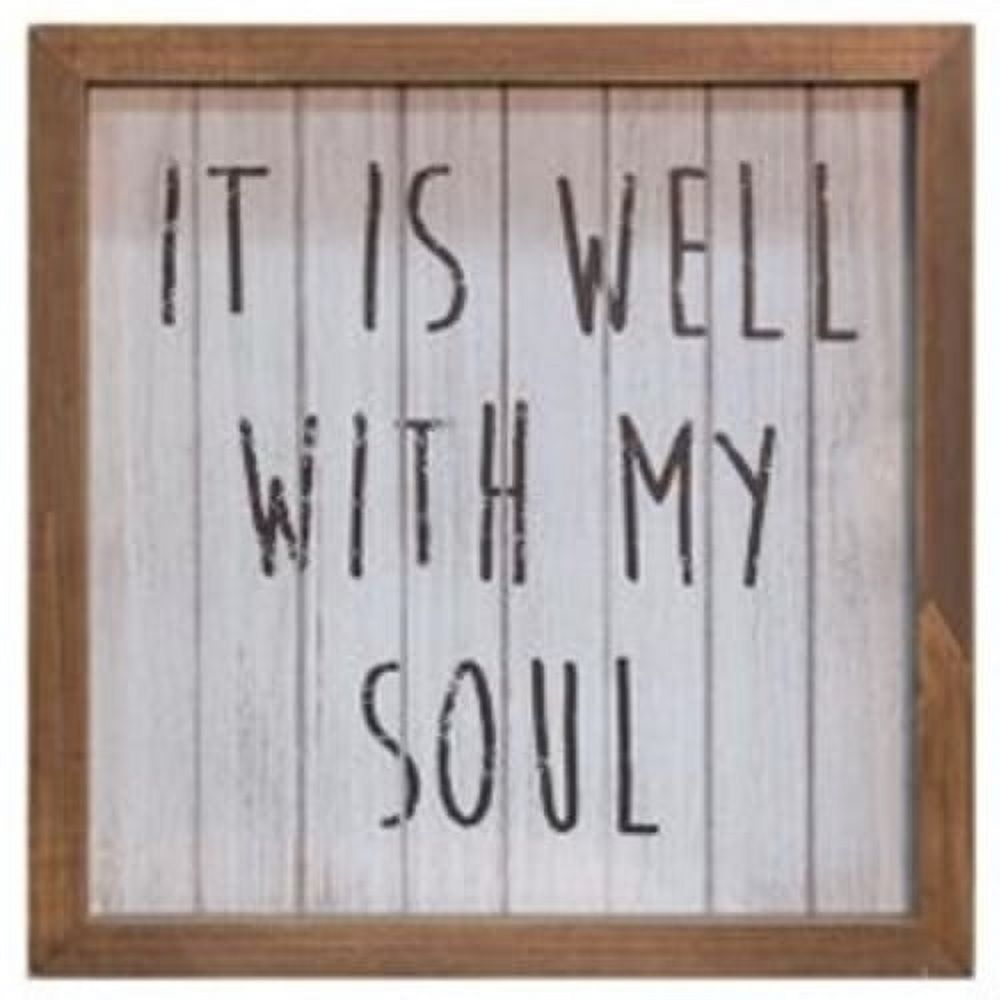 Well With My Soul Framed Sign - image 1 of 1