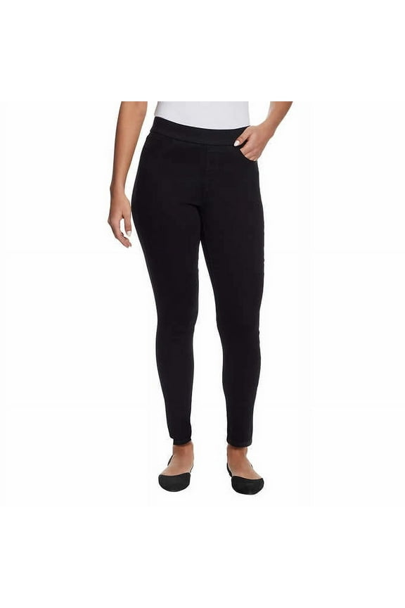 Ladies' Pant High-Rise Luxe Velvet Tapered Pant 1628434 (Black 4/27)