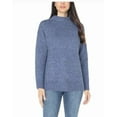 thumbnail image 1 of Well Worn Ladies' Size Medium (8-10) Nep Yarn Sweater, Blue, 1 of 5