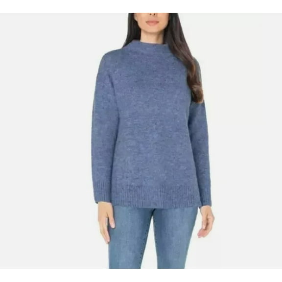 Well Worn Ladies' Size XXL (20-22) Nep Yarn Sweater, Blue