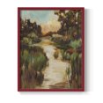 thumbnail image 1 of Well Worn Path Framed Print in Red Solid Wood 8 x 10 Framed Print, 1 of 6