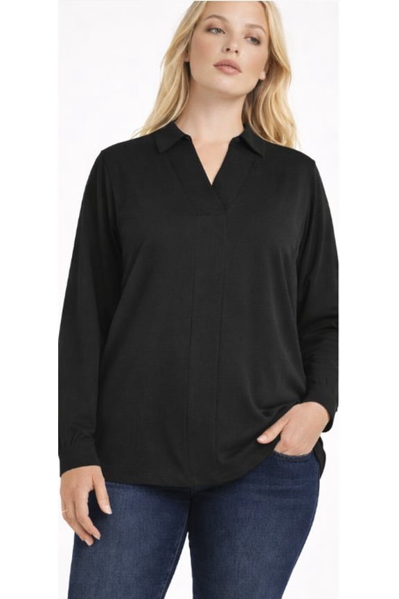 Womens Blouse  Color Black - Size XXL