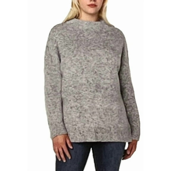 Well Worn Women's NEP Yarn Sweater, Gray,  L
