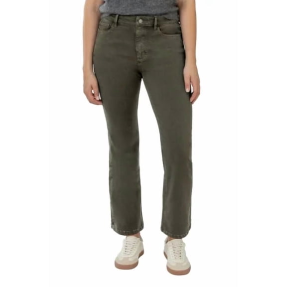 Well Worn Women's Straight Leg Pant 10/30 Green