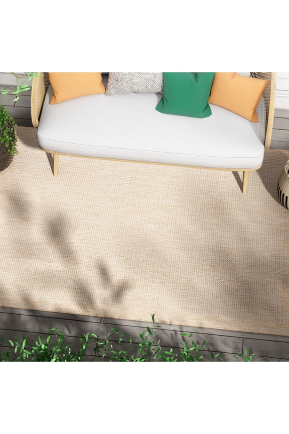 5' x 7' Taupe Outdoor Rug