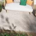 thumbnail image 1 of Well Woven 8' x 10' Gray Geometric Outdoor Rug, 1 of 8