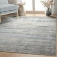 thumbnail image 1 of Well Woven Abstract Havana Modern Geometric Lines Flat-Weave Beige Blue 5'3" x 7'3" Area Rug, 1 of 7