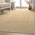 thumbnail image 1 of Well Woven Abstract Nightscape Modern Geometric Flat-Weave Beige 5'3" x 7'3" Area Rug, 1 of 7