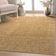 thumbnail image 1 of Well Woven Abstract Nightscape Modern Geometric Flat-Weave Yellow 7'7" x 9'10" Area Rug, 1 of 7