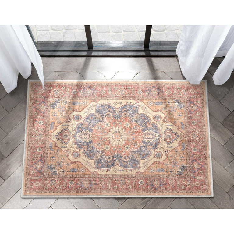 Safavieh Vintage Bastilla 2 x 12 Beige/Light Blue Indoor Distressed/Overdyed Vintage Runner Safavieh Vintage Bastilla 2 x 12 Beige/Light Blue Indoor Distressed/Overdyed Vintage Runner