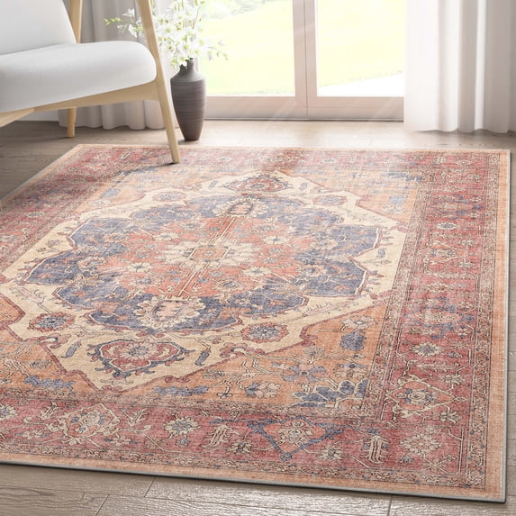 Well Woven Apollo Flatwoven Antigua Red 5'3" x 7'3" Area Rug