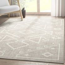 Well Woven Apollo Flatwoven Bottineau Beige 5'3" x 7'3" Area Rug